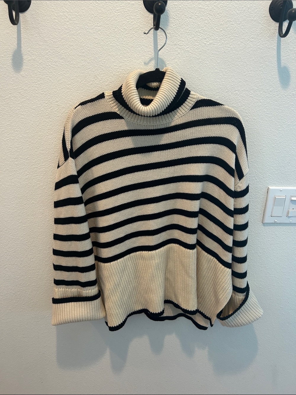 Toteme  striped turtleneck sweater